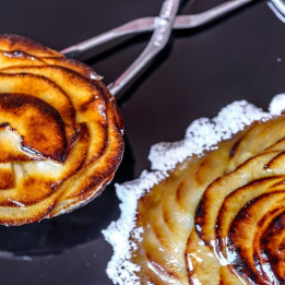 P Tarte aux pommes et caramel 4 personnes