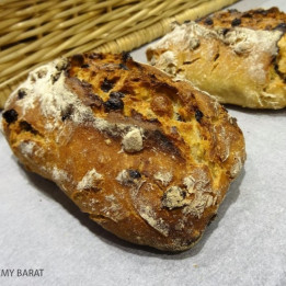 Pain noisette raisin - 350g