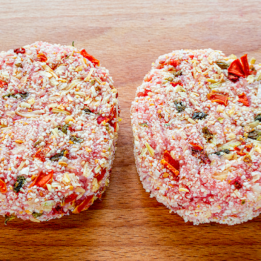D – Burger pané – 500g – ardeense burger