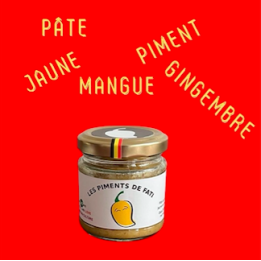Pâte de piment jaune à la mangue BIO - 80g