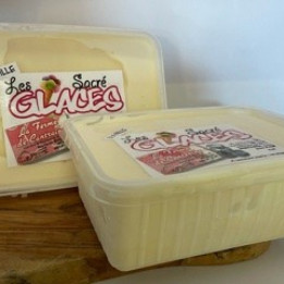 Crème glacée vanille - 1 litre