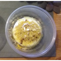 Chèvre - Noix, noisette et miel  (115 gr)