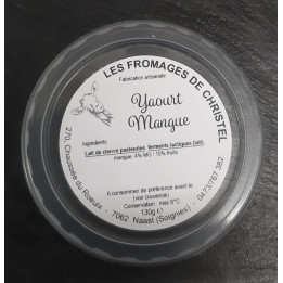 Yaourt mangue  (130 gr)