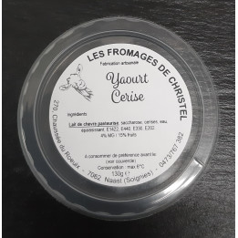 Yaourt cerise (130 gr)
