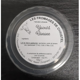 Yaourt banane (130 gr)