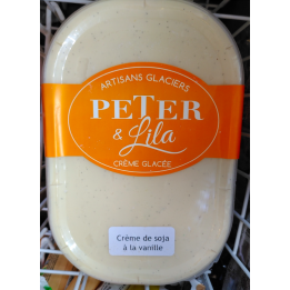 Glace crème de SOJA à la vanille