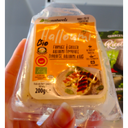 Fromage HALLOUMI à griller bio - 200g - Bionaturels