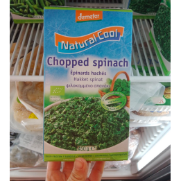 SURGELE - épinards haché - 450g - Naturalcool