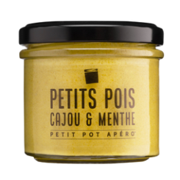 Tartinade - Petits pois cajou menthe - 100g