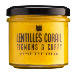 Tartinade - Lentilles corail pignon curry - 100g