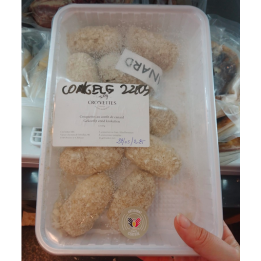 LIQUIDATION congel - croquettes canard confit - 10pcs - Cro'vette