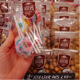 Bonbons SUCETTES - 110G - Ateliers des Lys