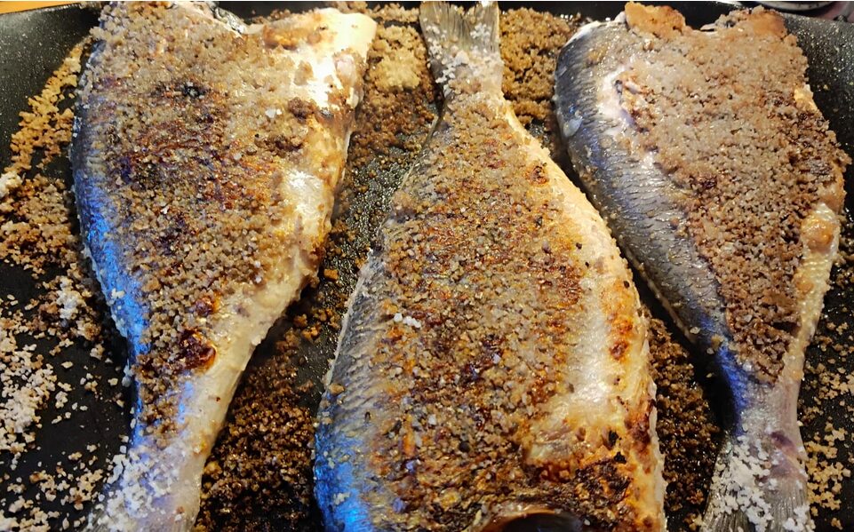 Dorada à la sal