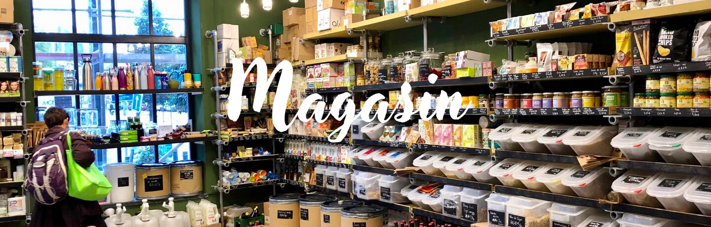 Le magasin La Vivrière, épicerie vrac à Forest